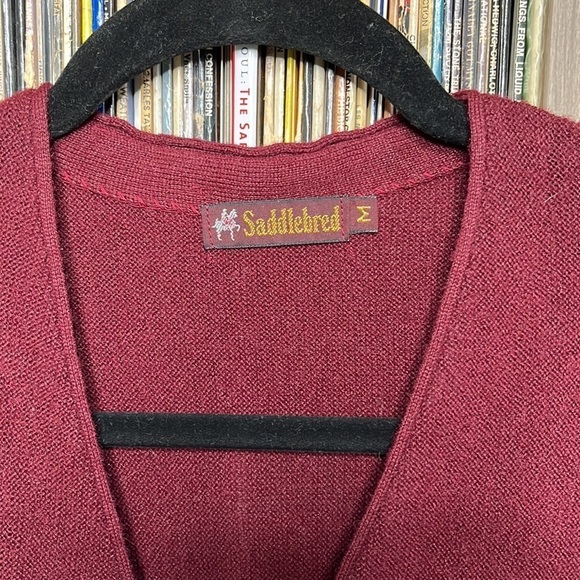 Like New Vintage Saddlebred Grandpa Cardigan in Size Medium - Picture 7 of 8